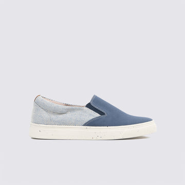 Slip On Azul Simples
