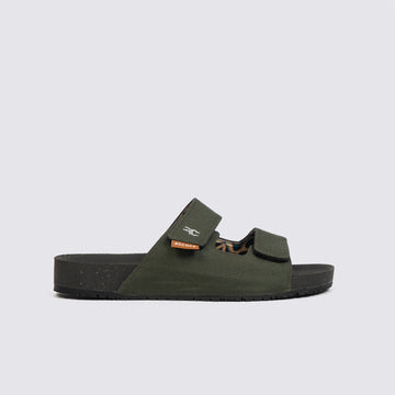 Sandalia dos correas "Made for the Sea" Verde