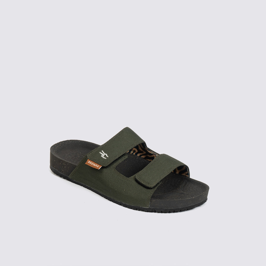 Sandalia dos correas "Made for the Sea" Verde