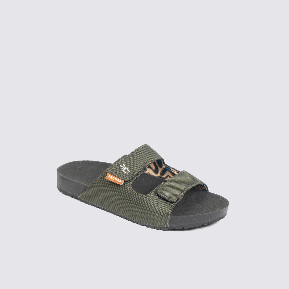 Sandalia dos correas "Made for the Sea" Verde