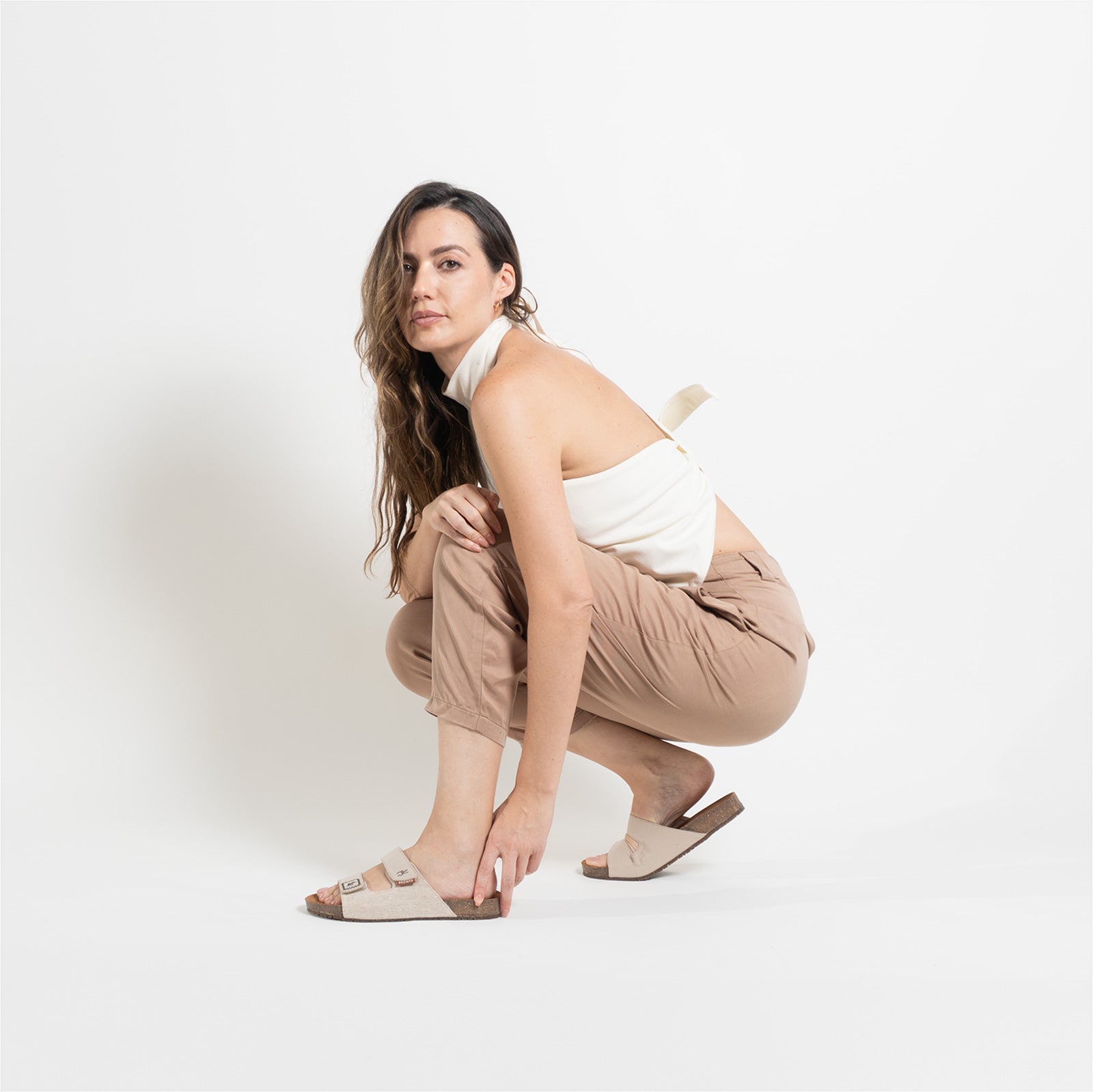 Sandalias "Ruta" Beige