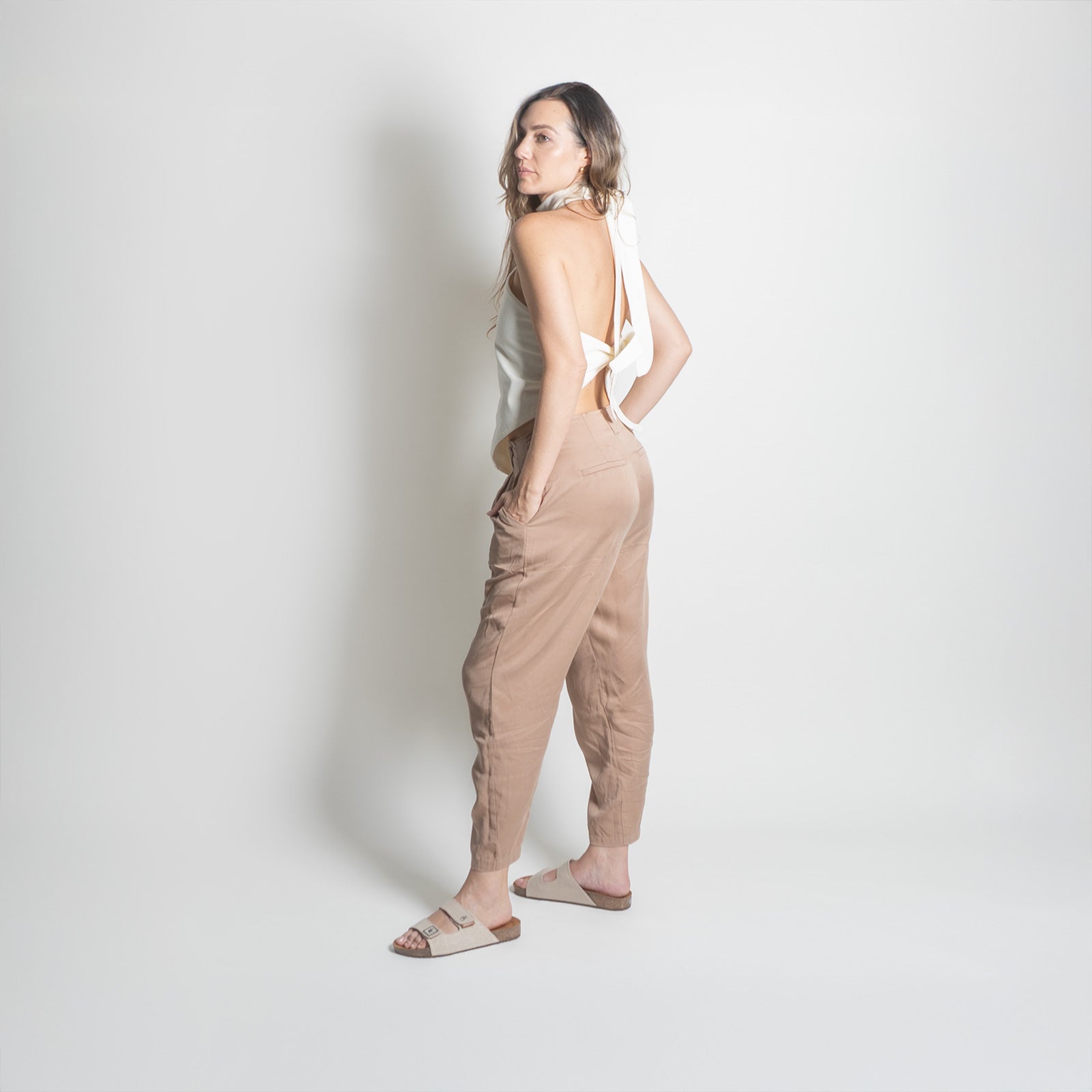 Sandalias "Ruta" Beige