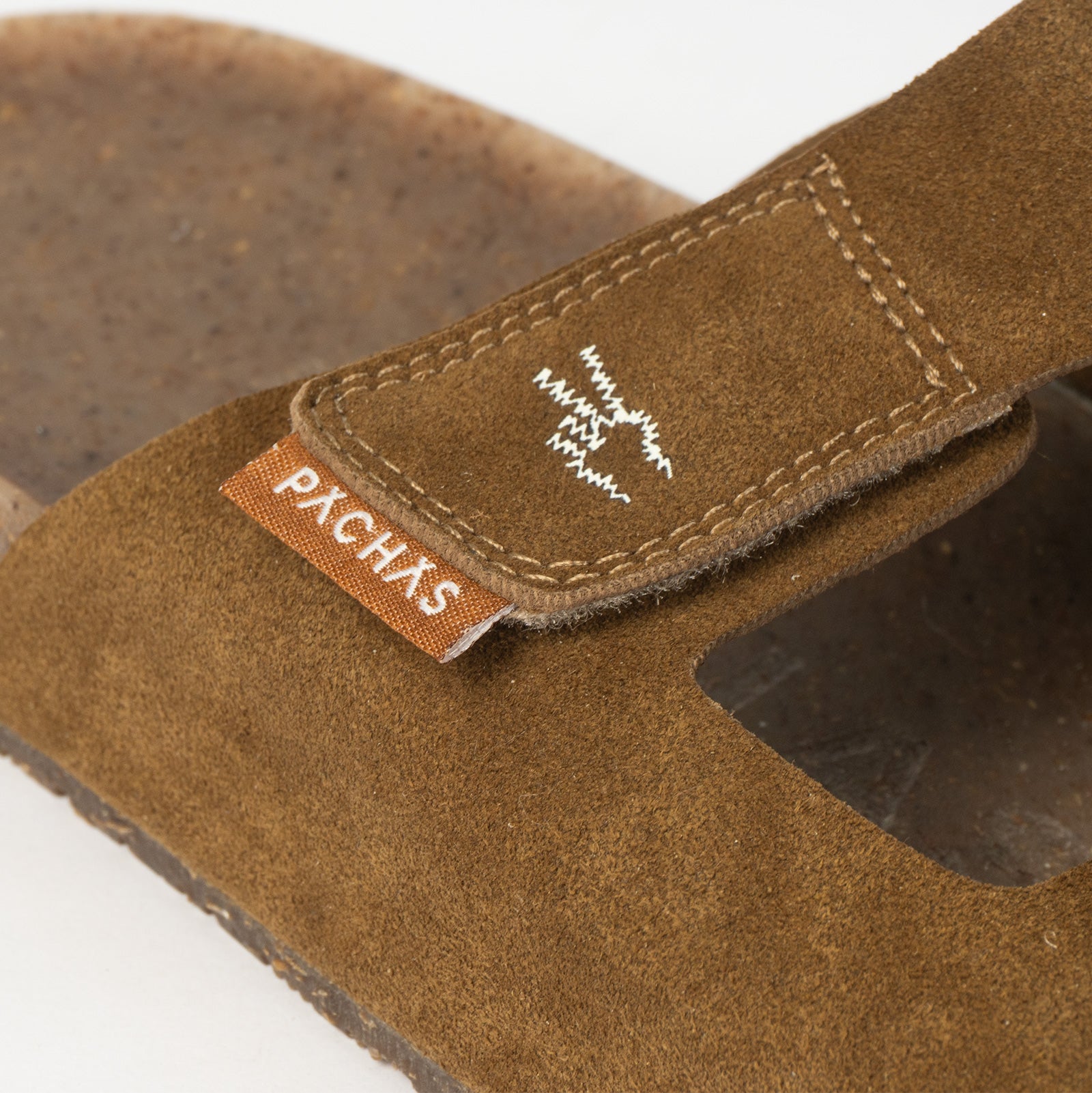 Sandalias dos correas Nuez
