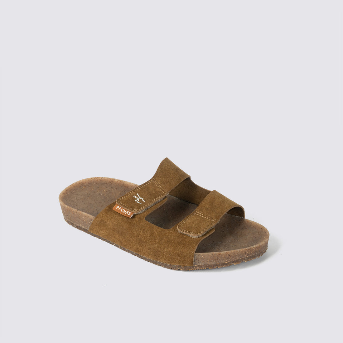 Sandalias dos correas Nuez