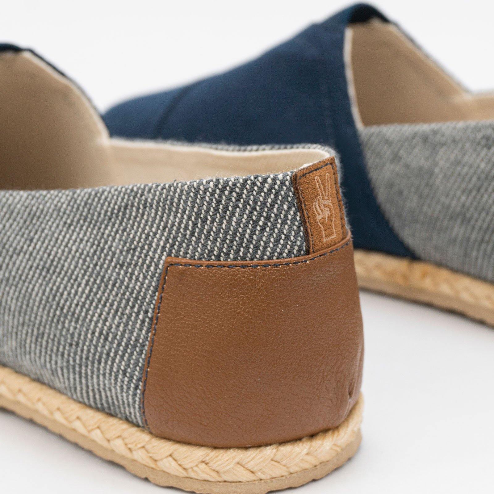 Pachas Blue / Brown Patch - Alpargataspachas