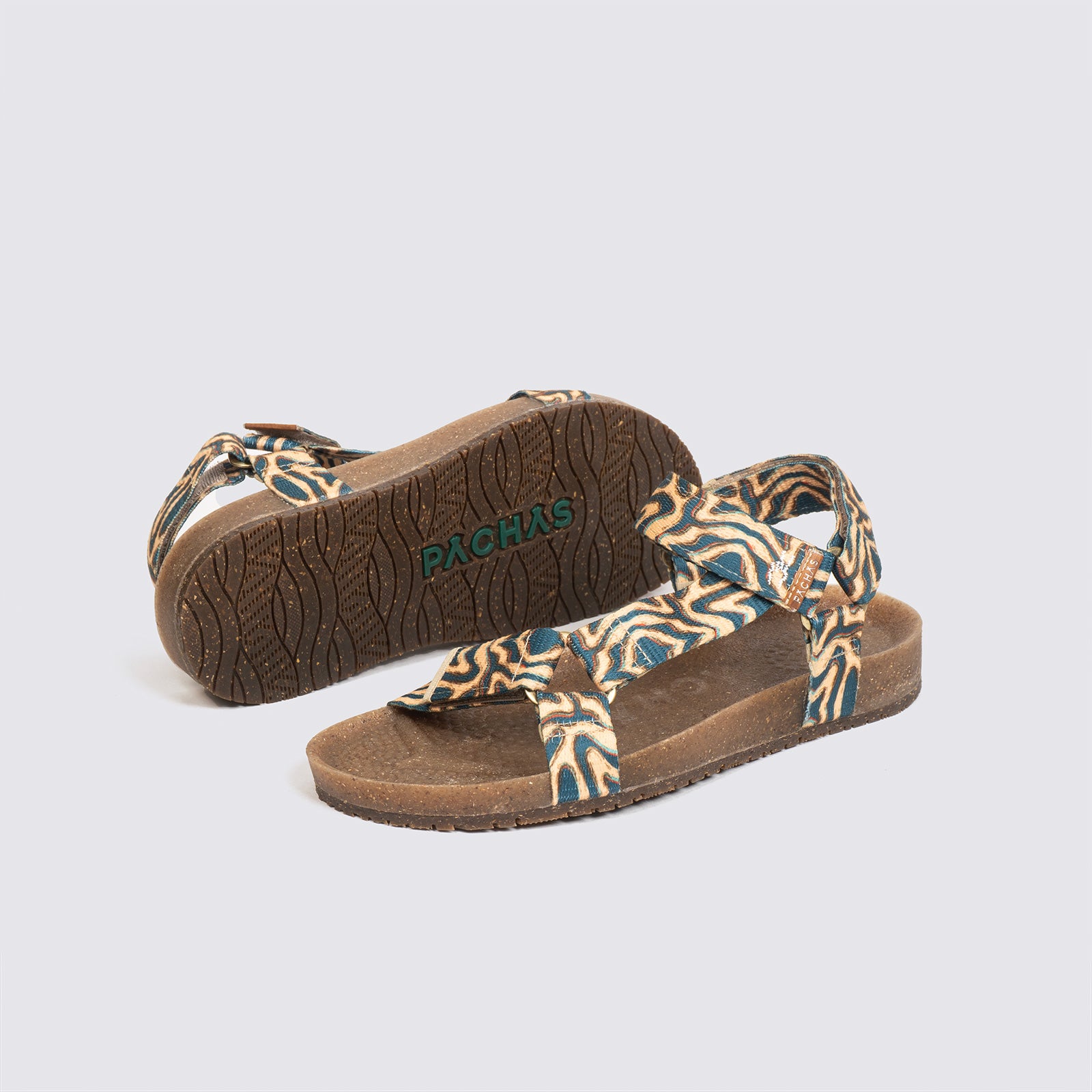 Sandalias Reata "Made for the Sea" Azul Estuario