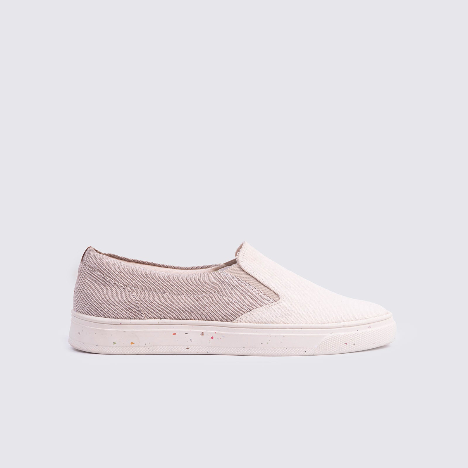 Slip On Natural Simples - Mujer