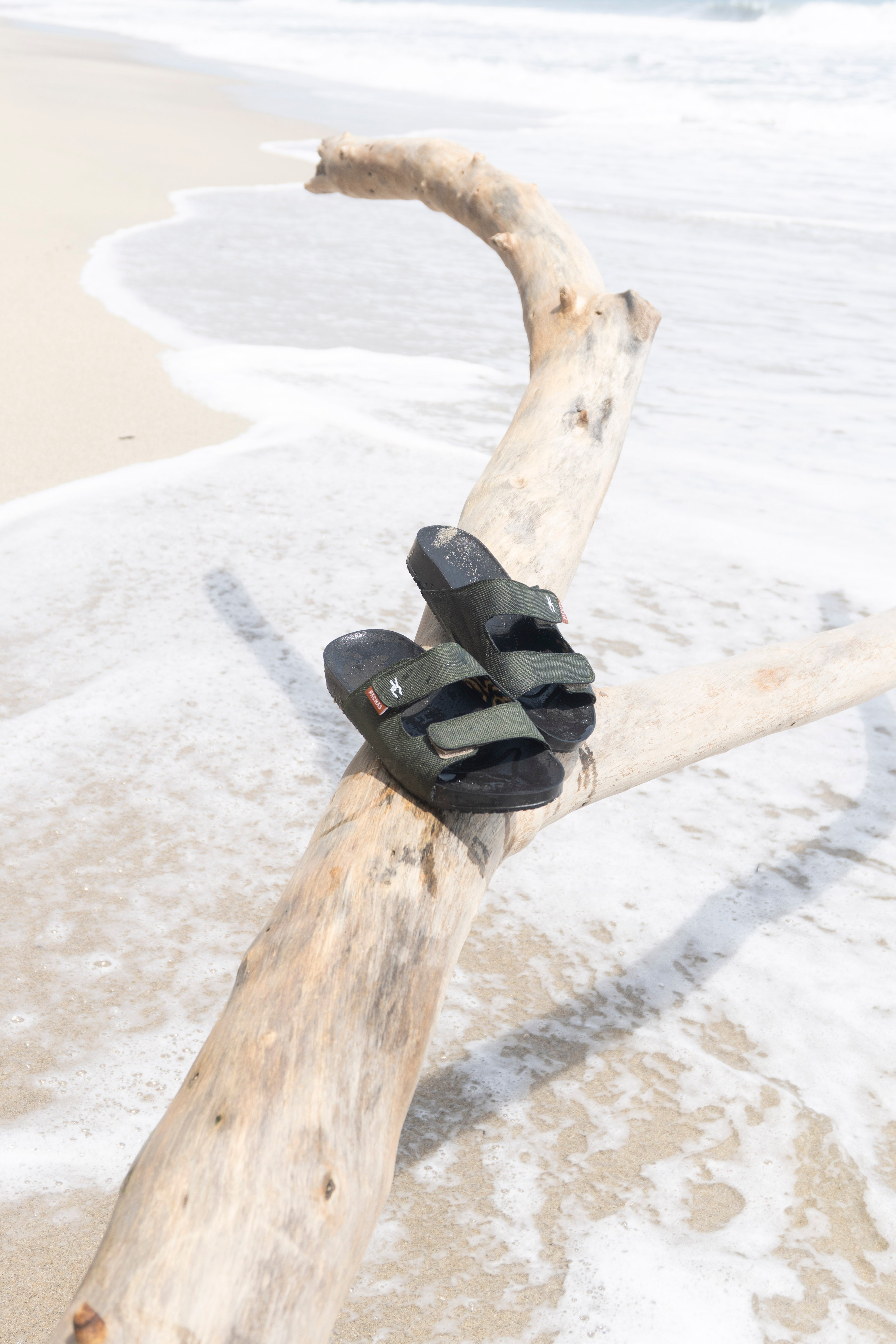 Sandalias "Made for the Sea" Verde