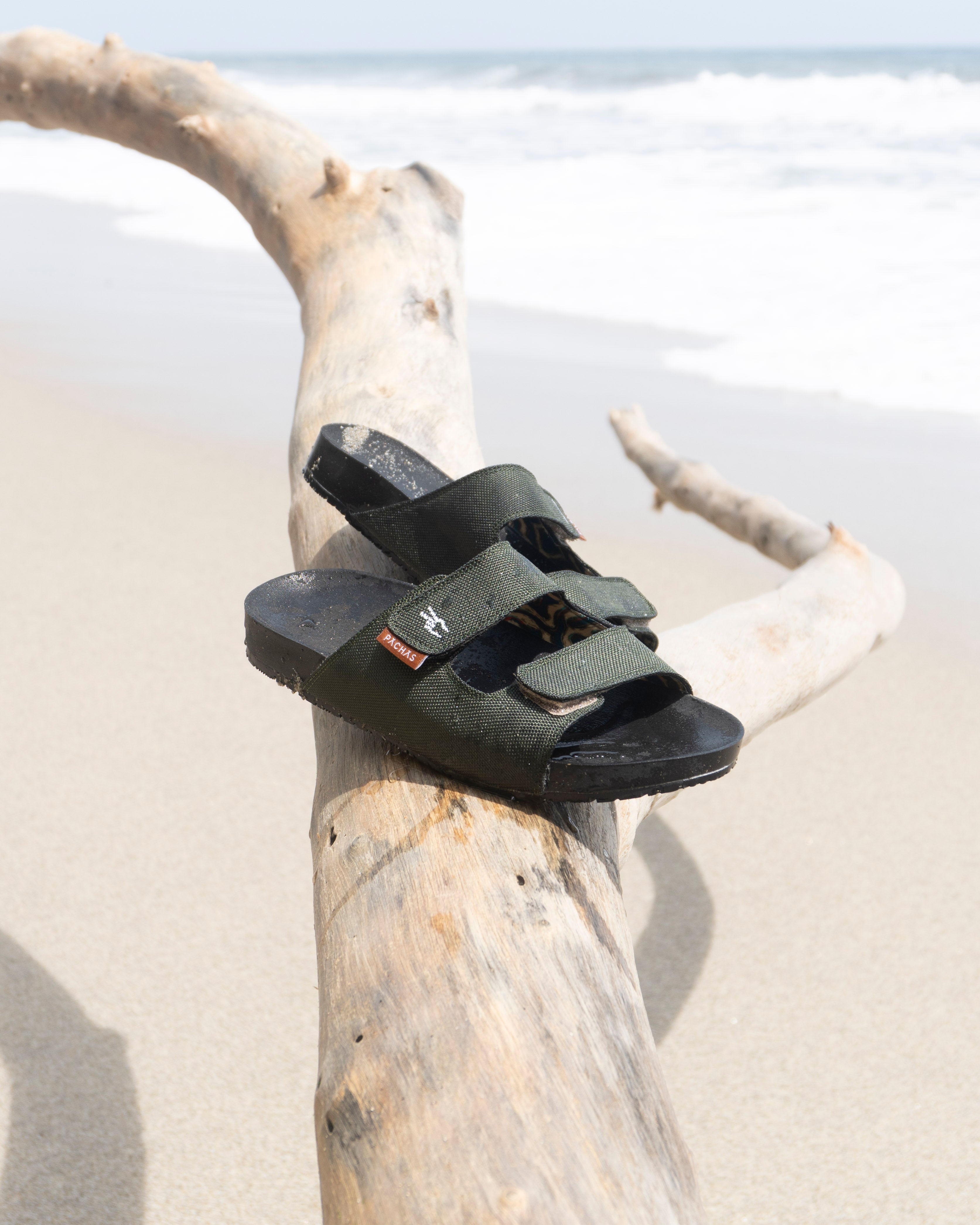 Sandalias "Made for the Sea" Verde