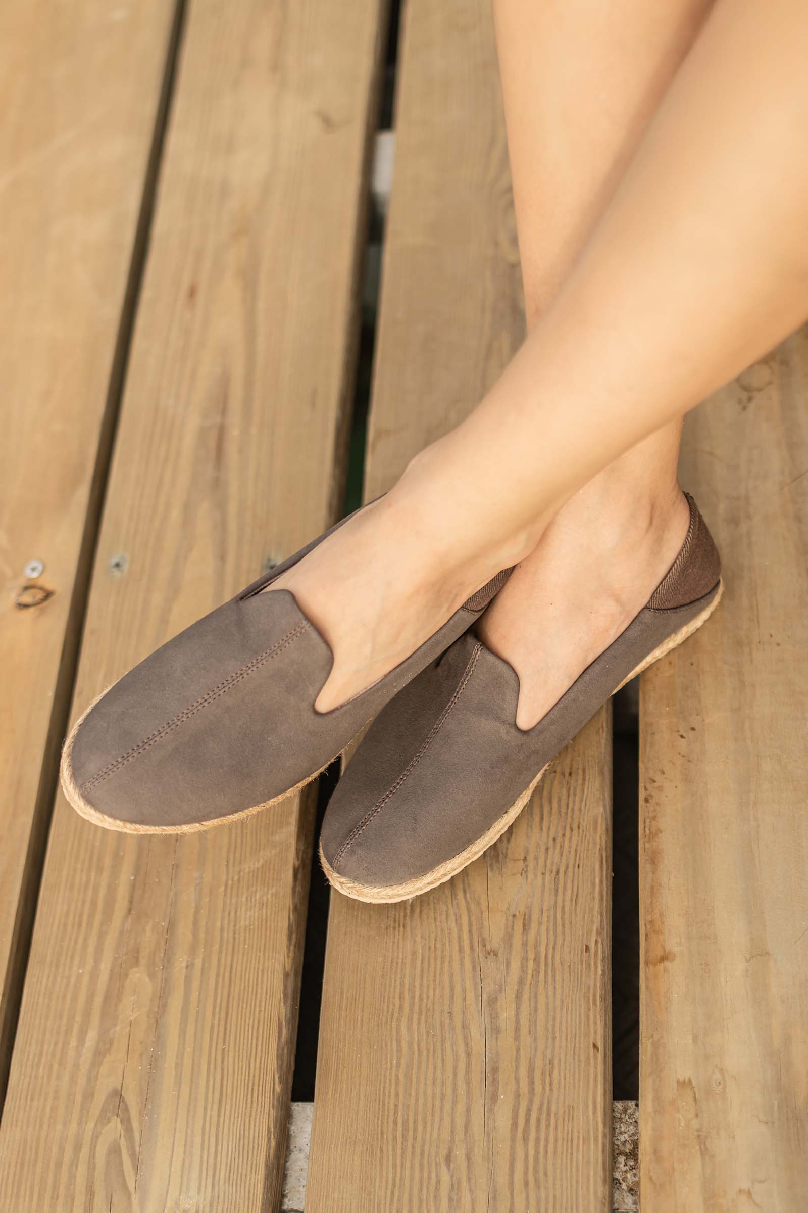 Alpargatas  "Salt Life" taupe