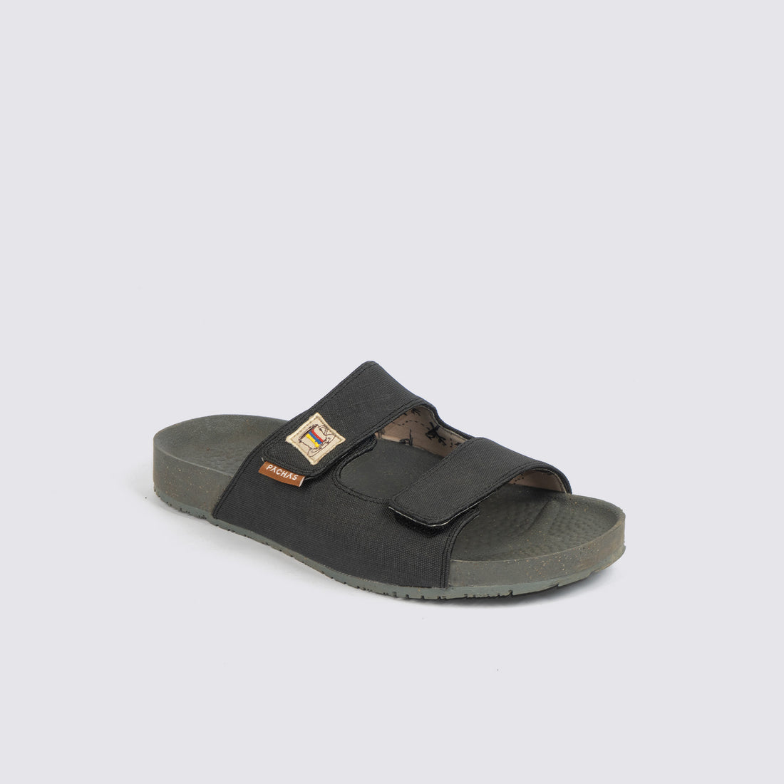 Sandalias dos correas "Bitacora" Azabache
