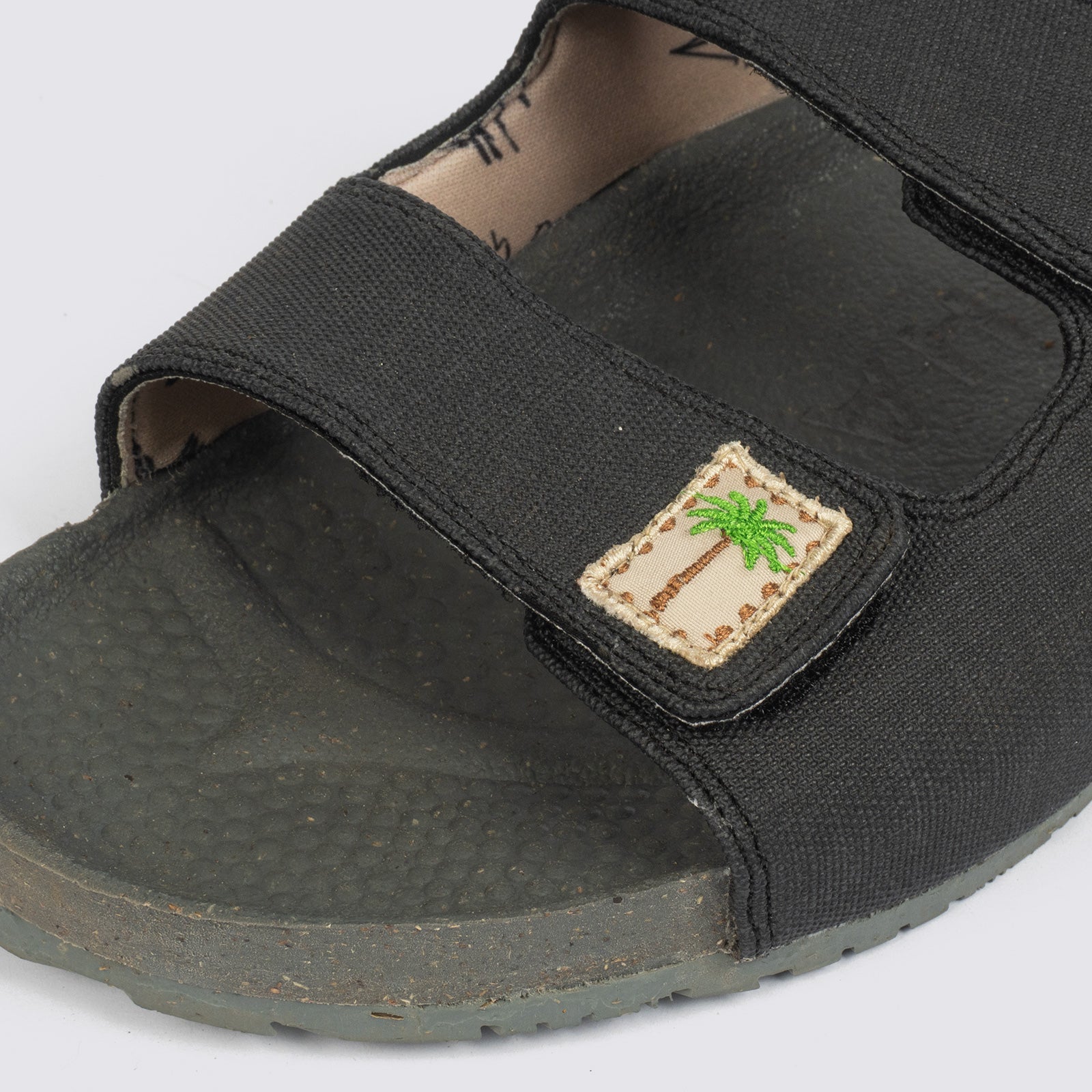 Sandalias dos correas "Bitacora" Azabache