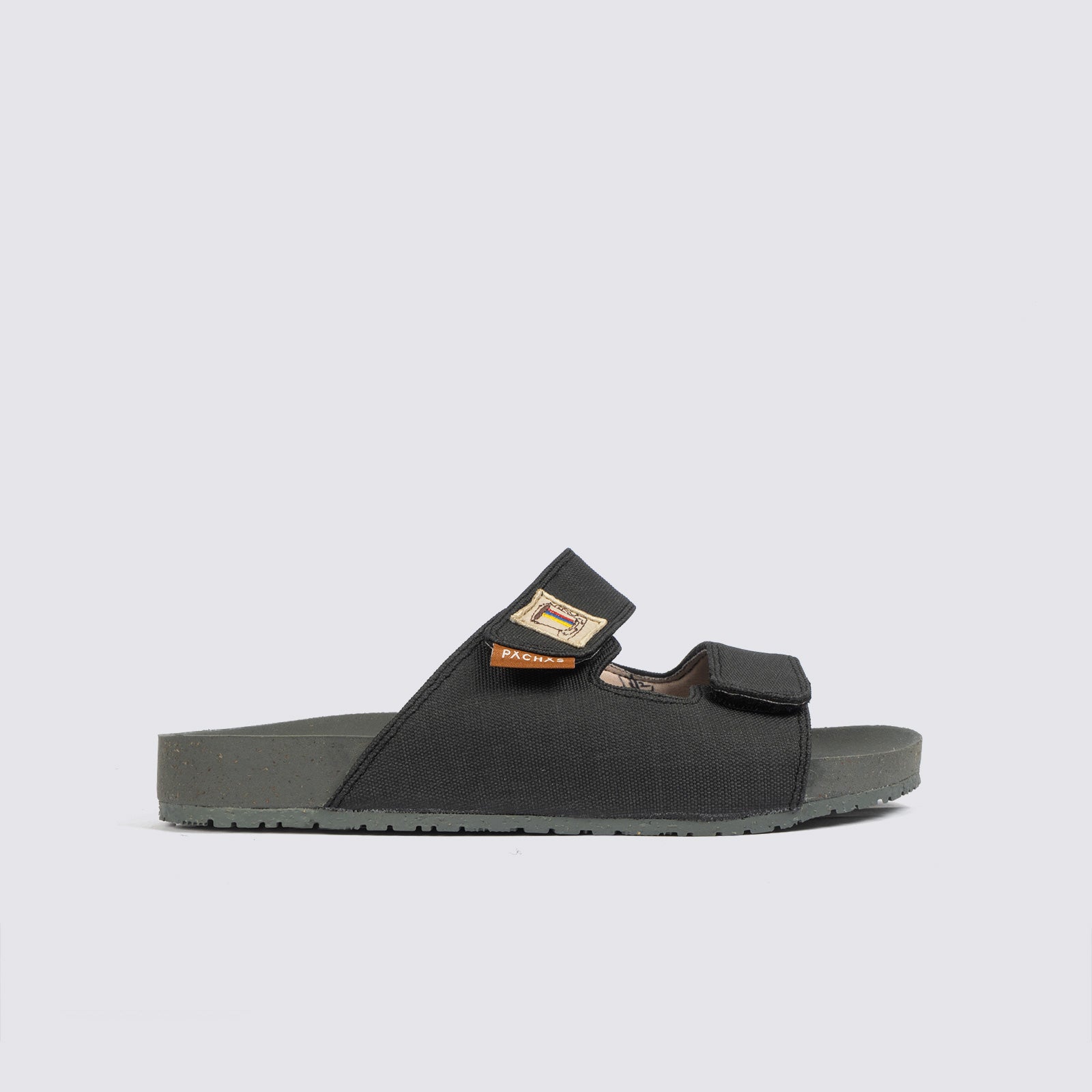 Sandalias dos correas "Bitacora" Azabache