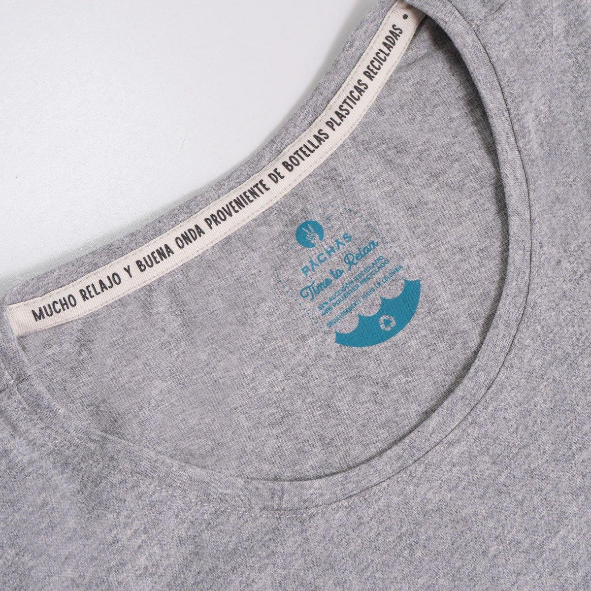 Camiseta Gris "Sun is Shining" Hombre - Alpargataspachas