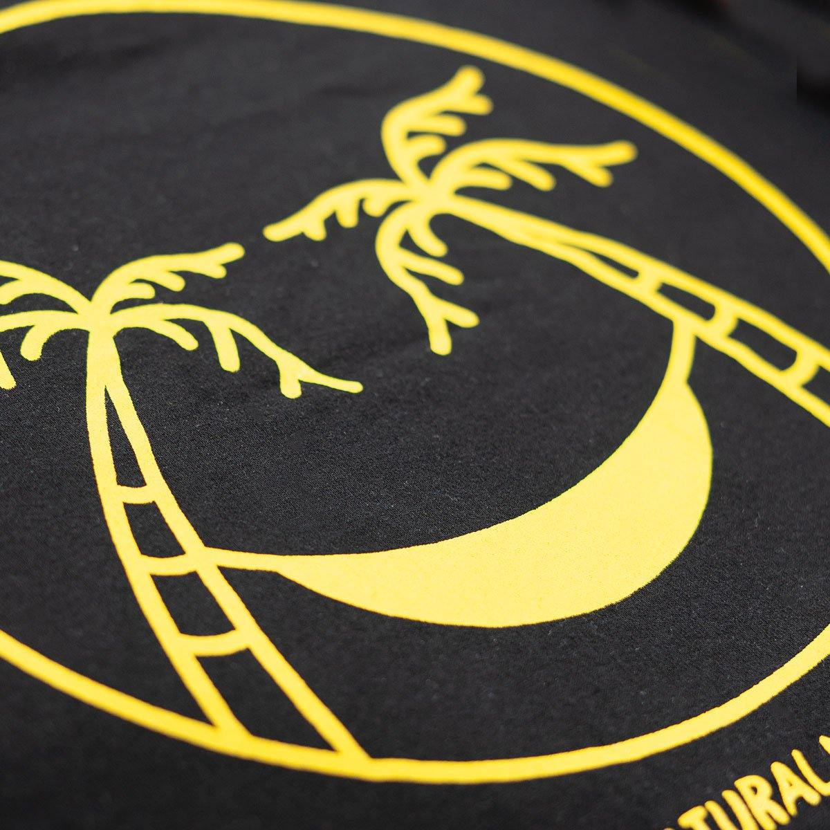 Camiseta Negra "Natural Mystic" Mujer - Alpargataspachas